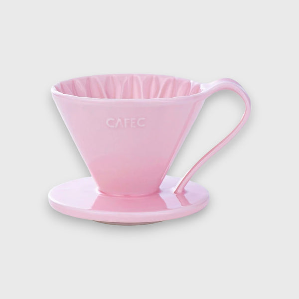 CAFEC Arita Ware FLOWER DRIPPER 1Cup - Pink