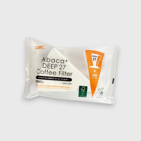 CAFEC DEEP27 Cup1 花瓣濾杯 專用濾紙