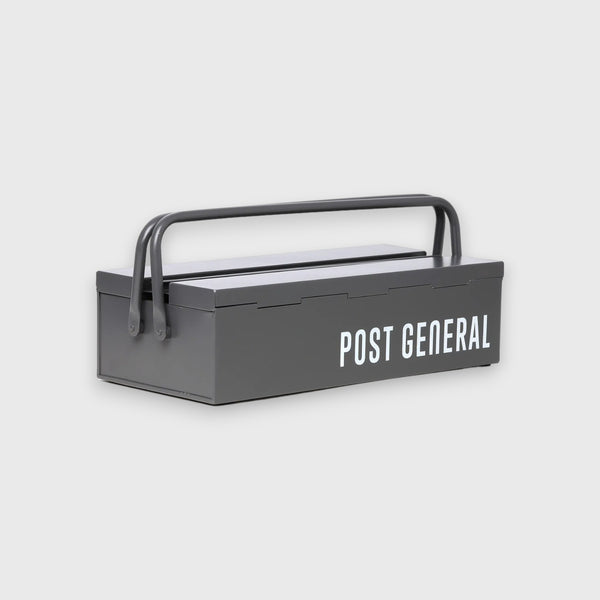 POST GENERAL STACKABLE TOOL BOX (BLACK)