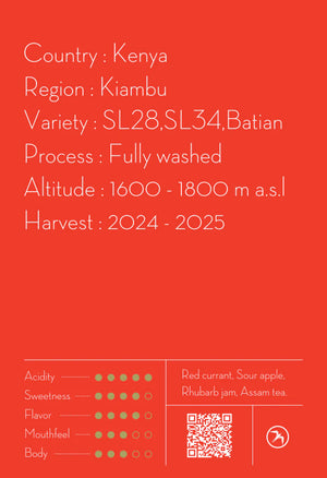 FUGLEN COFFEE AA GITHEMBE / KENYA