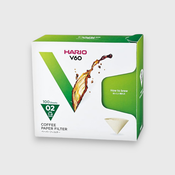 HARIO V60 bleach-free filter paper 100 sheets