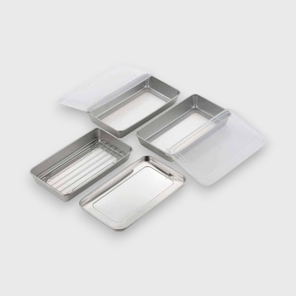 Shimomura Stainless steel crisper box