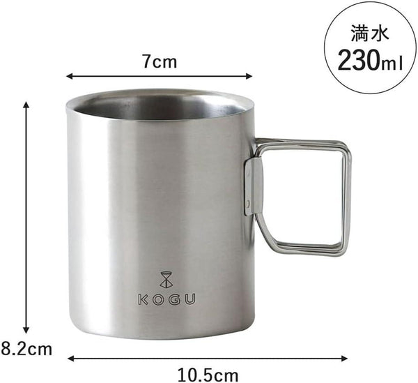 KOGU 珈琲考具 不鏽鋼咖啡杯 - M3 Coffee & Zakka