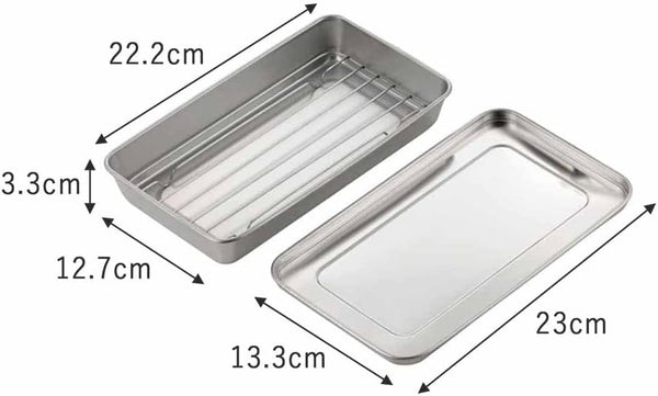 Shimomura Stainless steel crisper box