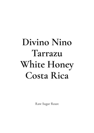 Raw Sugar Roast COSTA RICA Divino Nino - White Honey 