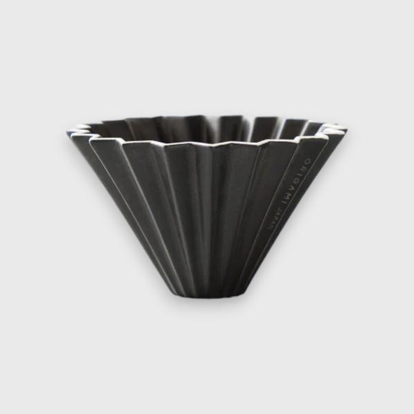 ORIGAMI Ceramic Origami Filter Cup-Matte Black