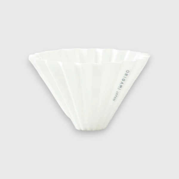 ORIGAMI Ceramic Origami Filter Cup - White