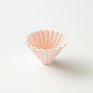 ORIGAMI 陶瓷摺紙濾杯 - 粉色 - M3 Coffee & Zakka