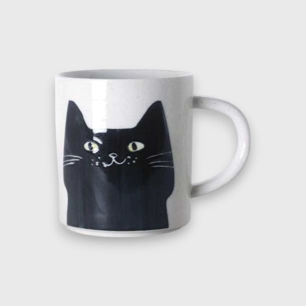 Liulu black cat coffee cup