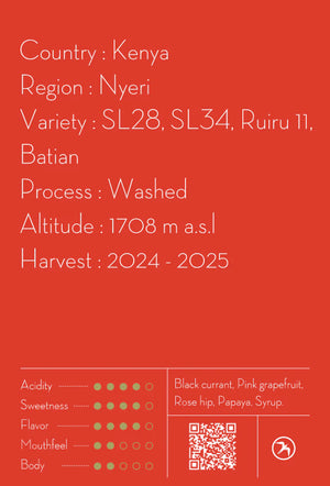 FUGLEN COFFEE AA KAROGOTO / KENYA