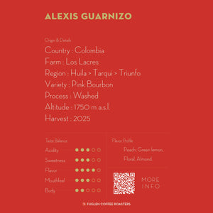 FUGLEN Coffee ALEXIS GUARNIZO / COLOMBIA