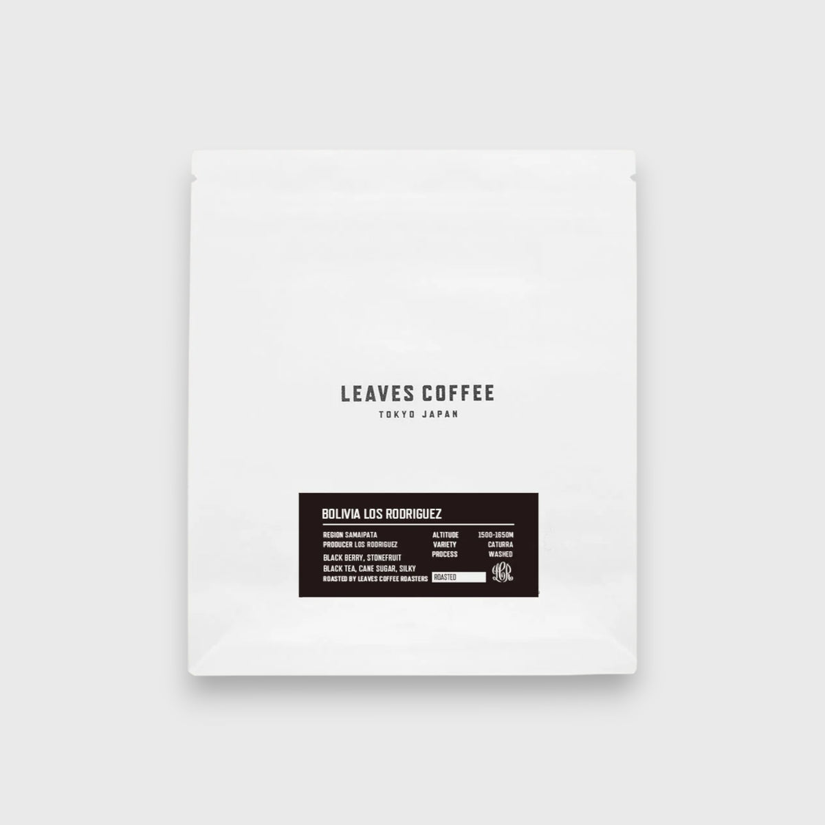 LEAVES COFFEE BOLIVIA Los Rodriguez