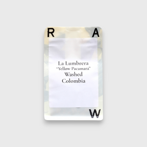 Raw Sugar Roast COLOMBIA La Lumbrera Yellow Pacamara Washed