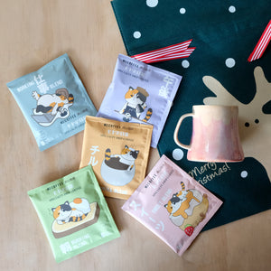 M3 Coffee モヤの日常 混合掛耳包  × 六魯 赤富士山杯 套裝（連禮物袋）