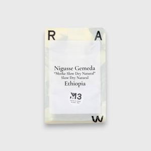 Raw Sugar Roast ETHIOPIA Nigusse Gemeda -Morke Slow Dry Natural-