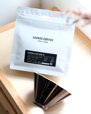 LEAVES COFFEE PANAMA Elida Vuelta x ORIGAMI Pinn Dripper 組合