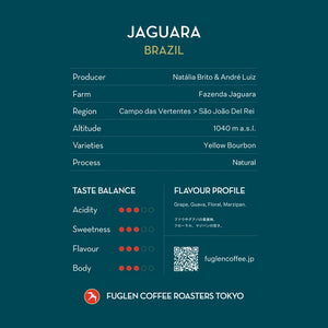 FUGLEN Coffee JAGUARA / BRAZIL