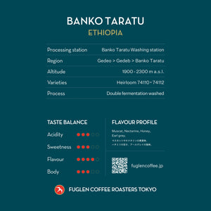 FUGLEN Coffee DRIP BAG / BANKO TARATU, ETHIOPIA