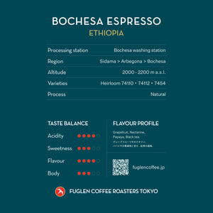 FUGLEN Coffee BOCHESA ESPRESSO / ETHIOPIA