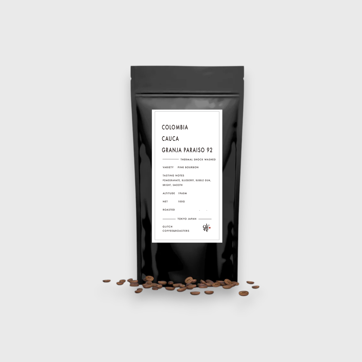 GLITCH Coffee COLOMBIA Cauca Granja Paraíso 92 - Pink Bourbon