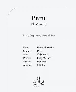 Mel Coffee PERU El Morito Bourbon Fully Washed