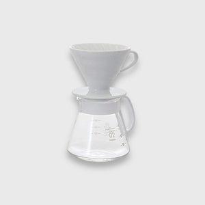 HARIO V60白色02濾杯咖啡壺套裝 - M3 Coffee & Zakka