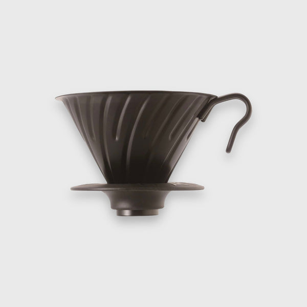 HARIO V60 02黑色不鏽鋼濾杯 - M3 Coffee & Zakka