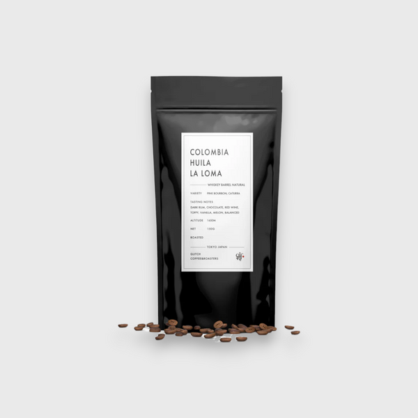 GLITCH Coffee COLOMBIA La Loma Whiskey Barrel Natural