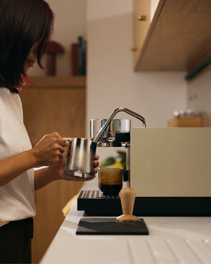 FELLOW Espresso Series 1 意式咖啡機 -芝麻白+楓木