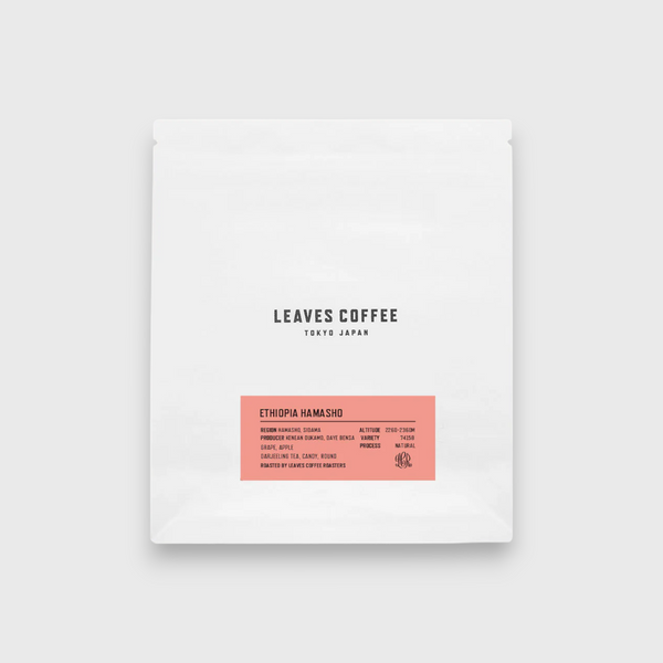 LEAVES COFFEE ETHIOPIA Hamasho Natural