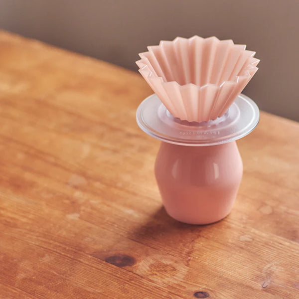 ORIGAMI Origami Filter Cup Resin Filter Cup Holder - Transparent