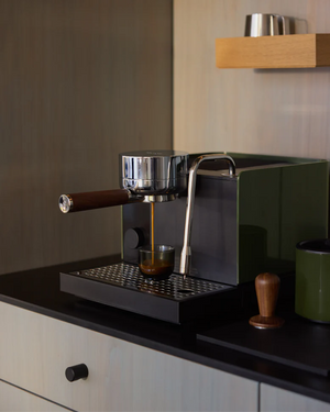 FELLOW Espresso Series 1 意式咖啡機 -森林綠+胡桃木