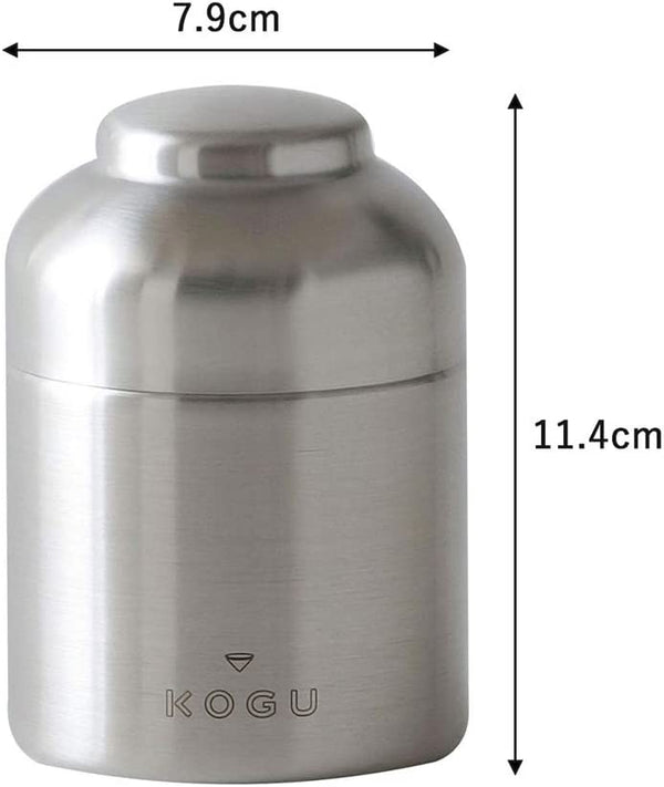 KOGU coffee test set stainless steel sealed coffee bean can