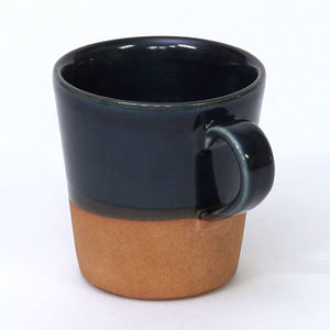 SALIU 美濃文山窯陶瓷杯 - 藍色 - M3 Coffee & Zakka