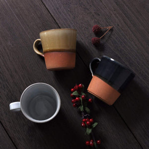 SALIU 美濃文山窯陶瓷杯 - 白色 - M3 Coffee & Zakka