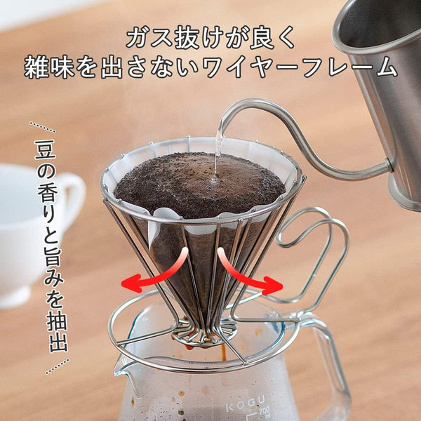 KOGU 珈琲考具 不鏽鋼濾杯 - M3 Coffee & Zakka