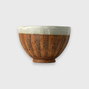 六魯 白ソギ 正陶碗 - 丼飯碗 - M3 Coffee & Zakka