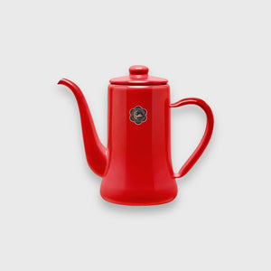月兔印琺瑯細口手沖壺 - 紅色 - M3 Coffee & Zakka