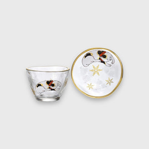 ADERIA 江戶貓 歌川國芳 清酒杯碟套裝 - MIKE - M3 Coffee & Zakka