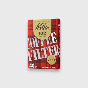 KALITA 無漂白咖啡濾紙40張 - M3 Coffee & Zakka