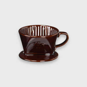 KALITA 101/102啡色陶瓷濾杯 - M3 Coffee & Zakka